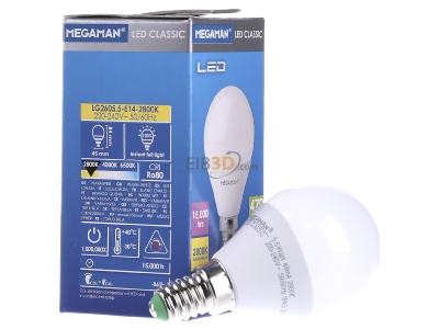 View on the left IDV MM 21084 LED-lamp/Multi-LED 220...240V E14 white 
