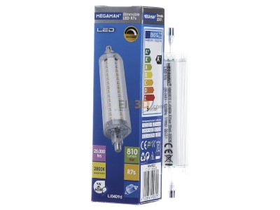 Back view IDV MM49032 LED-lamp/Multi-LED 220...240V R7s white 
