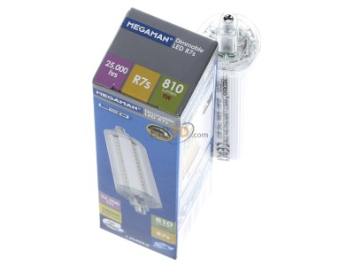 Top rear view IDV MM49032 LED-lamp/Multi-LED 220...240V R7s white 
