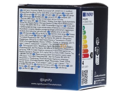 Back view Philips Licht MLEDspotEx #70755500 LED-lamp/Multi-LED 220...240V GU10 white MLEDspotEx 70755500
