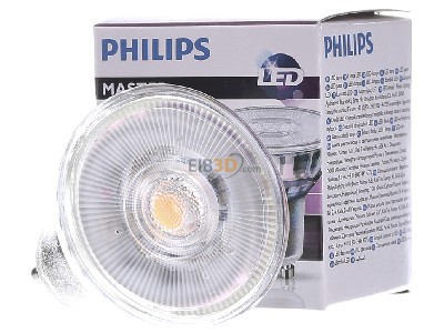 Front view Philips Licht MLEDspotEx #70763000 LED-lamp/Multi-LED 220...240V GU10 white MLEDspotEx 70763000
