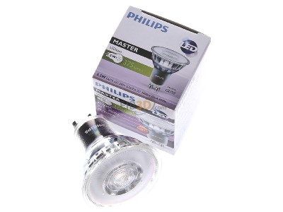 View up front Philips Licht MLEDspotEx #70763000 LED-lamp/Multi-LED 220...240V GU10 white MLEDspotEx 70763000
