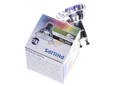 Top rear view Philips Licht MLEDspotEx #70767800 LED-lamp/Multi-LED 220...240V GU10 white MLEDspotEx 70767800
