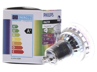 View on the left Philips Licht MLEDspotEx #70769200 LED-lamp/Multi-LED 220...240V GU10 white MLEDspotEx 70769200
