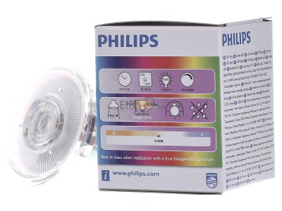 View on the right Philips Licht MLEDspotEx #70769200 LED-lamp/Multi-LED 220...240V GU10 white MLEDspotEx 70769200
