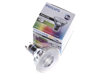 View up front Philips Licht MLEDspotEx #70769200 LED-lamp/Multi-LED 220...240V GU10 white MLEDspotEx 70769200
