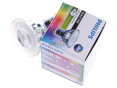View top right Philips Licht MLEDspotEx #70771500 LED-lamp/Multi-LED 220...240V GU10 white MLEDspotEx 70771500
