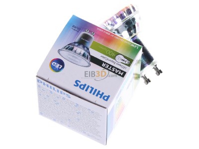 Top rear view Philips Licht MLEDspotEx #70771500 LED-lamp/Multi-LED 220...240V GU10 white MLEDspotEx 70771500
