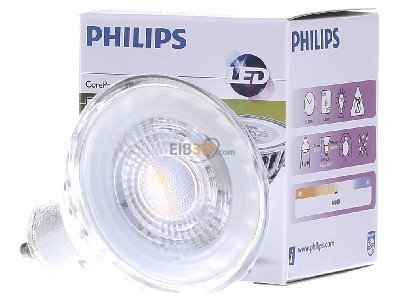 Front view Philips Licht CoreProSpot#72833800 LED-lamp/Multi-LED 220...240V GU10 white CoreProSpot72833800
