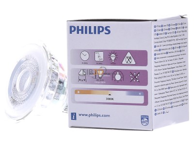 View on the right Philips Licht CoreProSpot#72833800 LED-lamp/Multi-LED 220...240V GU10 white CoreProSpot72833800
