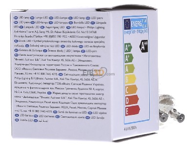 Back view Philips Licht CoreProSpot#72833800 LED-lamp/Multi-LED 220...240V GU10 white CoreProSpot72833800
