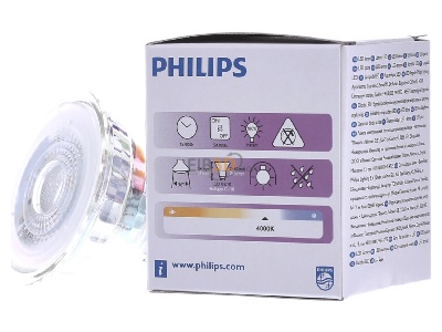 View on the right Philips Licht CoreProSpot#72835200 LED-lamp/Multi-LED 220...240V GU10 white CoreProSpot72835200
