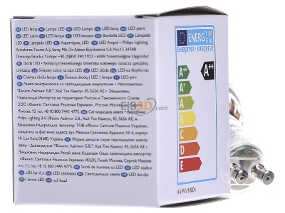 Back view Philips Licht CoreProSpot#72835200 LED-lamp/Multi-LED 220...240V GU10 white CoreProSpot72835200

