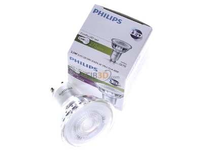 View up front Philips Licht CoreProSpot#72835200 LED-lamp/Multi-LED 220...240V GU10 white CoreProSpot72835200
