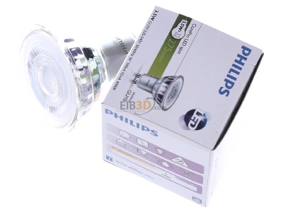 View top right Philips Licht CoreProSpot#72835200 LED-lamp/Multi-LED 220...240V GU10 white CoreProSpot72835200
