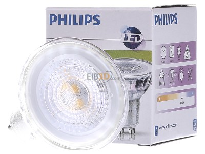 Front view Philips Licht CoreProSpot#72839000 LED-lamp/Multi-LED 220...240V GU10 white CoreProSpot72839000
