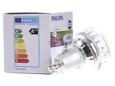 View on the left Philips Licht CoreProSpot#72839000 LED-lamp/Multi-LED 220...240V GU10 white CoreProSpot72839000
