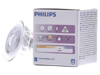 View on the right Philips Licht CoreProSpot#72839000 LED-lamp/Multi-LED 220...240V GU10 white CoreProSpot72839000
