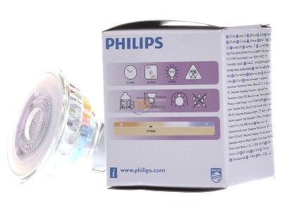 View on the right Philips Licht CoreProSpot#75253100 LED-lamp/Multi-LED 220...240V GU10 white CoreProSpot75253100
