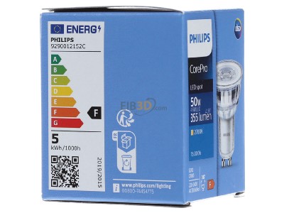 View on the left Philips Licht CoreProSpot#75251700 LED-lamp/Multi-LED 220...240V GU10 white CoreProSpot75251700
