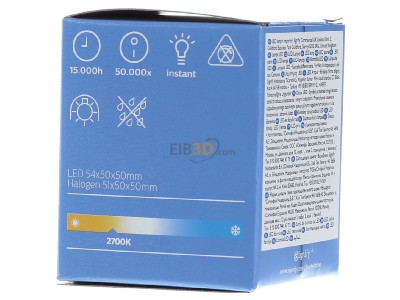 View on the right Philips Licht CoreProSpot#75251700 LED-lamp/Multi-LED 220...240V GU10 white CoreProSpot75251700
