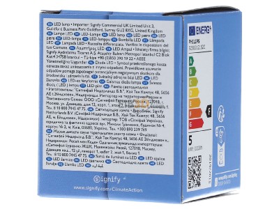 Back view Philips Licht CoreProSpot#75251700 LED-lamp/Multi-LED 220...240V GU10 white CoreProSpot75251700

