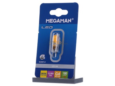 Frontansicht IDV MM 49182 LED-Lampe G4 AC12V 2800K 