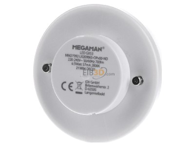 Ansicht hinten IDV MM27992 LED-Lampe GX53 2800K 