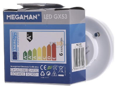 Ansicht hinten IDV MM27692 LED-Lampe GX53 2800K 