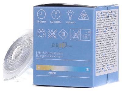 Ansicht rechts Philips Licht CoreProLED #81471000 LED-Reflektorlampe MR16 2700K 36Gr. CoreProLED 81471000
