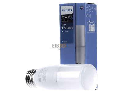 Frontansicht Signify Lampen CoreProLED #81453600 LED-Stablampe E27 4000K matt CoreProLED 81453600