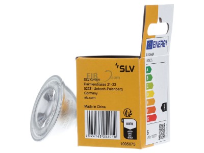 Ansicht rechts SLV 1005075 LED-Reflektorlampe PAR16 2700K grau 