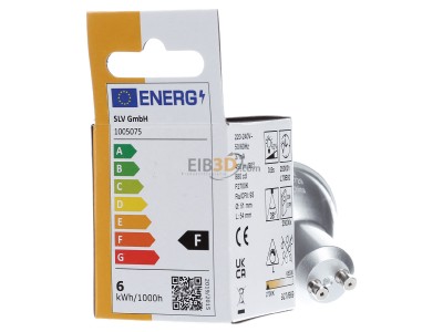 Ansicht hinten SLV 1005075 LED-Reflektorlampe PAR16 2700K grau 