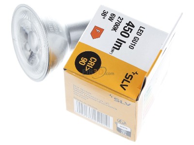 Ansicht oben rechts SLV 1005075 LED-Reflektorlampe PAR16 2700K grau 