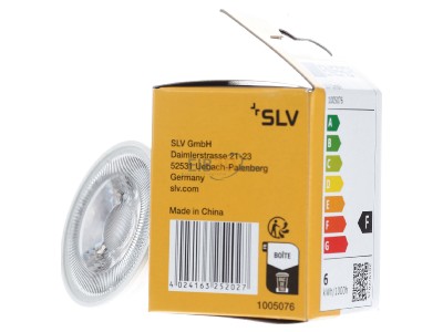 Ansicht rechts SLV 1005076 LED-Reflektorlampe PAR16 2700K wei� 