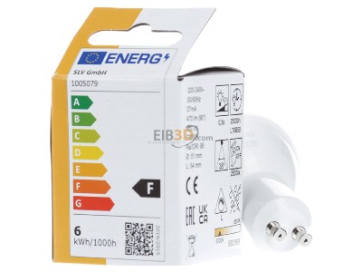 Ansicht hinten SLV 1005079 LED-Reflektorlampe PAR16 3000K wei� 
