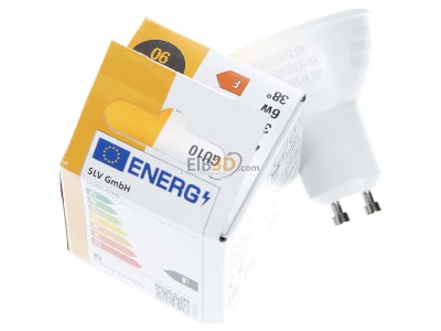 Ansicht oben hinten SLV 1005079 LED-Reflektorlampe PAR16 3000K wei� 
