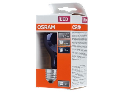 Frontansicht LEDVANCE LEDSCLA152,5W/190230 LED-Lampe E27 Blau 