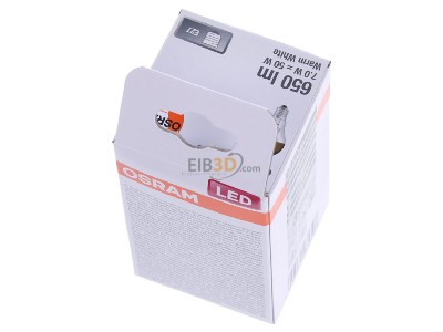 Ansicht oben hinten LEDVANCE LSCLA50MIRG7W827FE27 LED-Kopfspiegellampe E27 827 