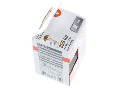 Ansicht oben links LEDVANCE LSCLP34MIRG4W827FE14 LED-Kopfspiegellampe E14 827 