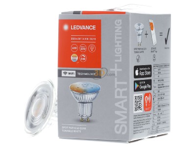 Ansicht rechts LEDVANCE SMART #4058075485679 LED-Reflektorlampe PAR16 WiFi, 2700-6500K SMART 4058075485679