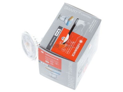 Ansicht oben rechts LEDVANCE SMART #4058075485679 LED-Reflektorlampe PAR16 WiFi, 2700-6500K SMART 4058075485679