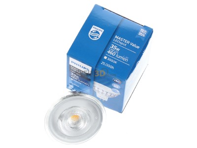 Ansicht oben vorne Signify Lampen MAS LED sp #30720900 LED-Reflektorlampe MR16 930 36Gr. MAS LED sp 30720900