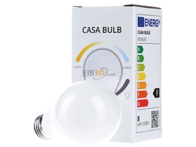 Frontansicht RP-Technik YMOCA-BULB-E27 CasambiLampe E27 