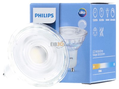 Frontansicht Signify Lampen CorePro LED#72137700 LED-Reflektorlampe PAR16 GU10 827 DIM CorePro LED72137700