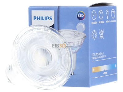 Frontansicht Philips Licht CorePro LED#73022500 LED-Reflektorlampe PAR16 GU10 840 DIM CorePro LED73022500