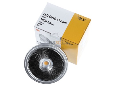 Ansicht oben vorne SLV 1005282 LED-Reflektorlampe QPAR111 GU10, 940, 30Gr 