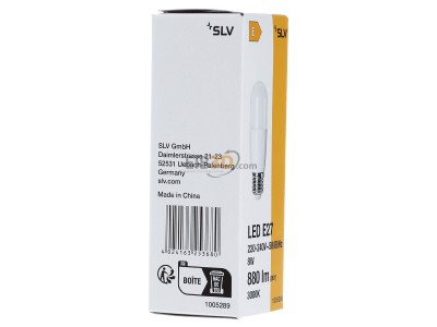 Ansicht links SLV 1005289 LED-Lampe T38 E27, 930 