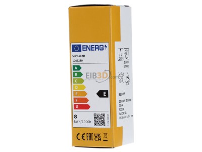 Ansicht rechts SLV 1005289 LED-Lampe T38 E27, 930 