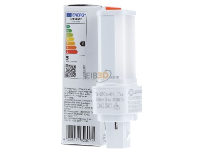 Ansicht links Ledvance DULUXLEDD10EMV5W840 LED-Kompaktlampe f.KVG/VVG G24D-1, 840 